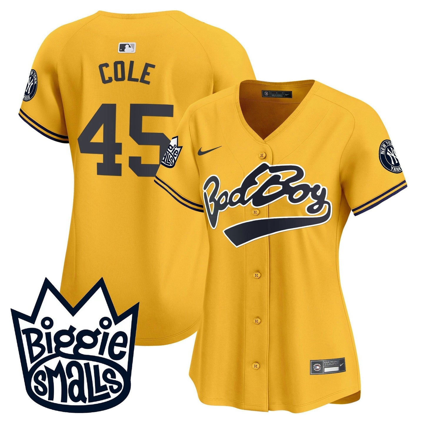 Camisa MLB Women’s New York Biggie Smalls Vapor Premier Limited Jersey