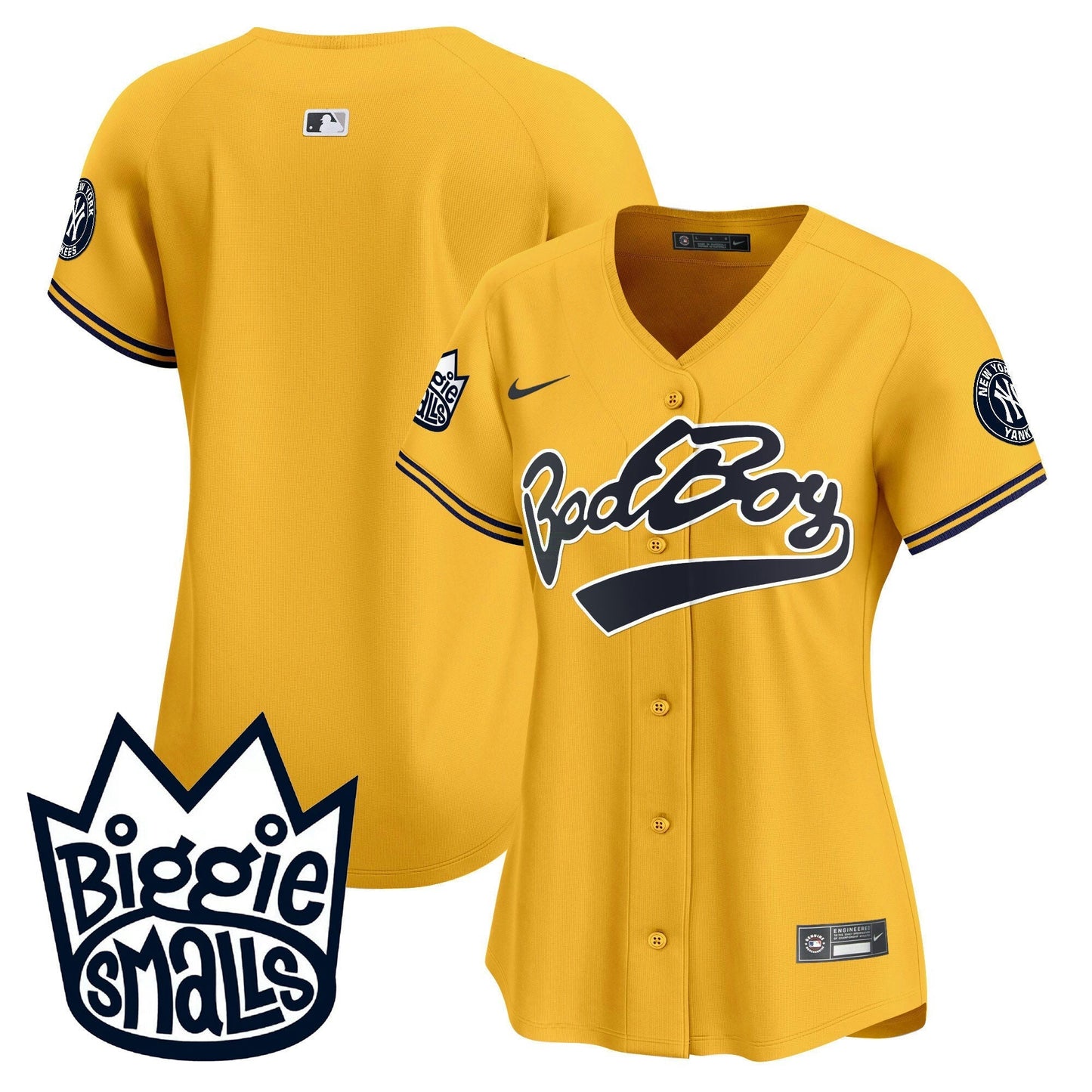 Camisa MLB Women’s New York Biggie Smalls Vapor Premier Limited Jersey