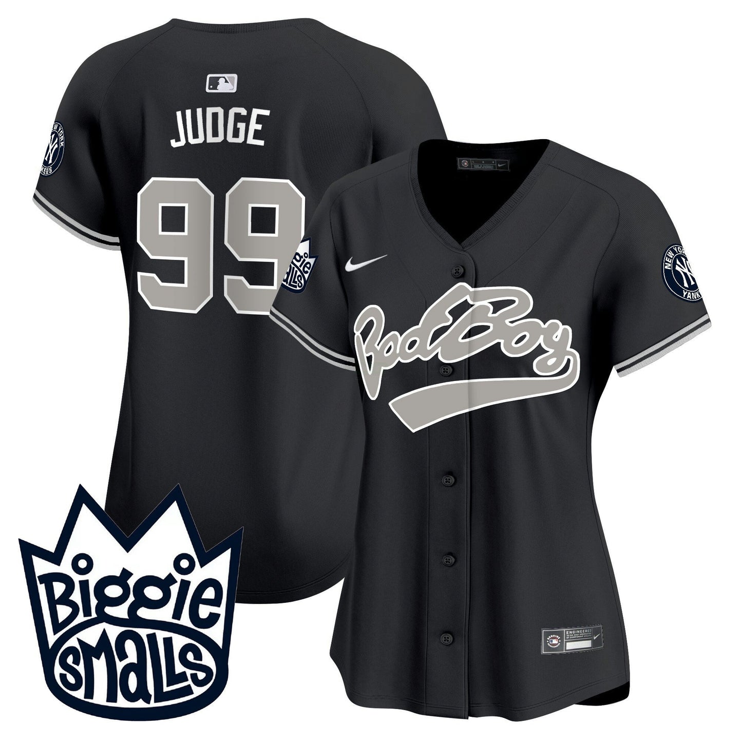 Camisa MLB Women’s New York Biggie Smalls Vapor Premier Limited Jersey
