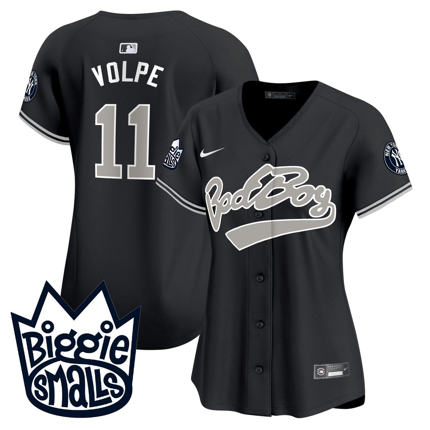Camisa MLB Women’s New York Biggie Smalls Vapor Premier Limited Jersey