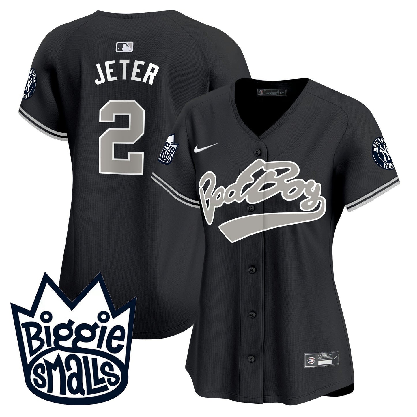 Camisa MLB Women’s New York Biggie Smalls Vapor Premier Limited Jersey