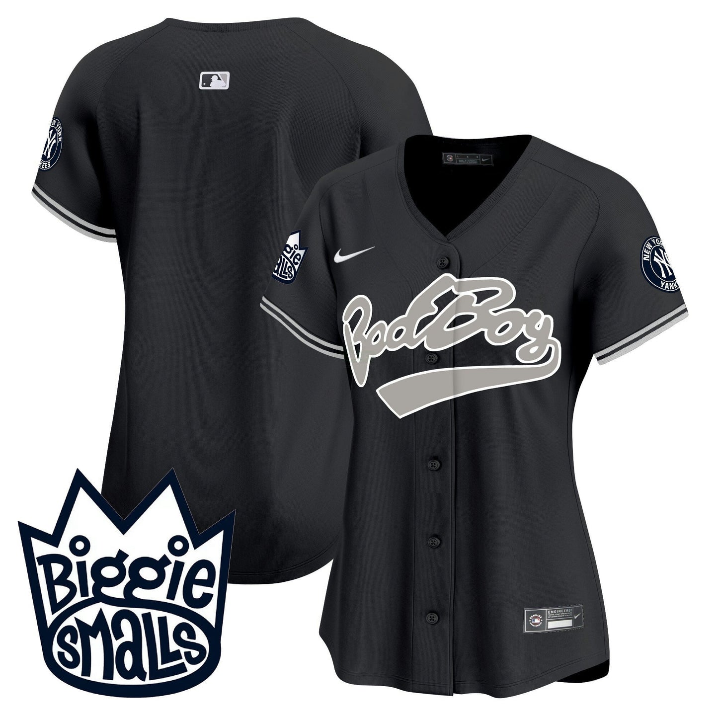 Camisa MLB Women’s New York Biggie Smalls Vapor Premier Limited Jersey