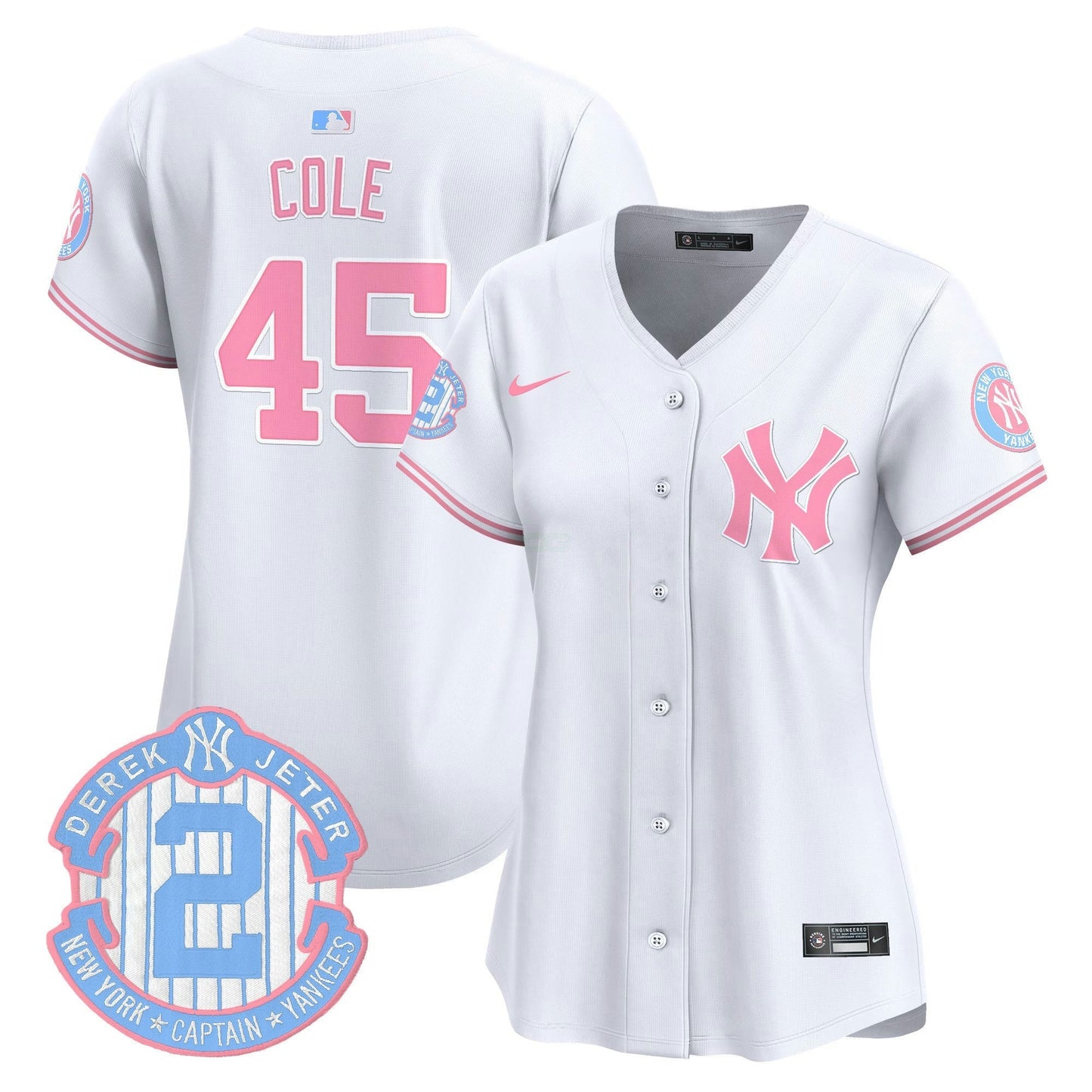 Camisa MLB Women’s New York Bubblegum Pink Vapor Premier Limited Jersey