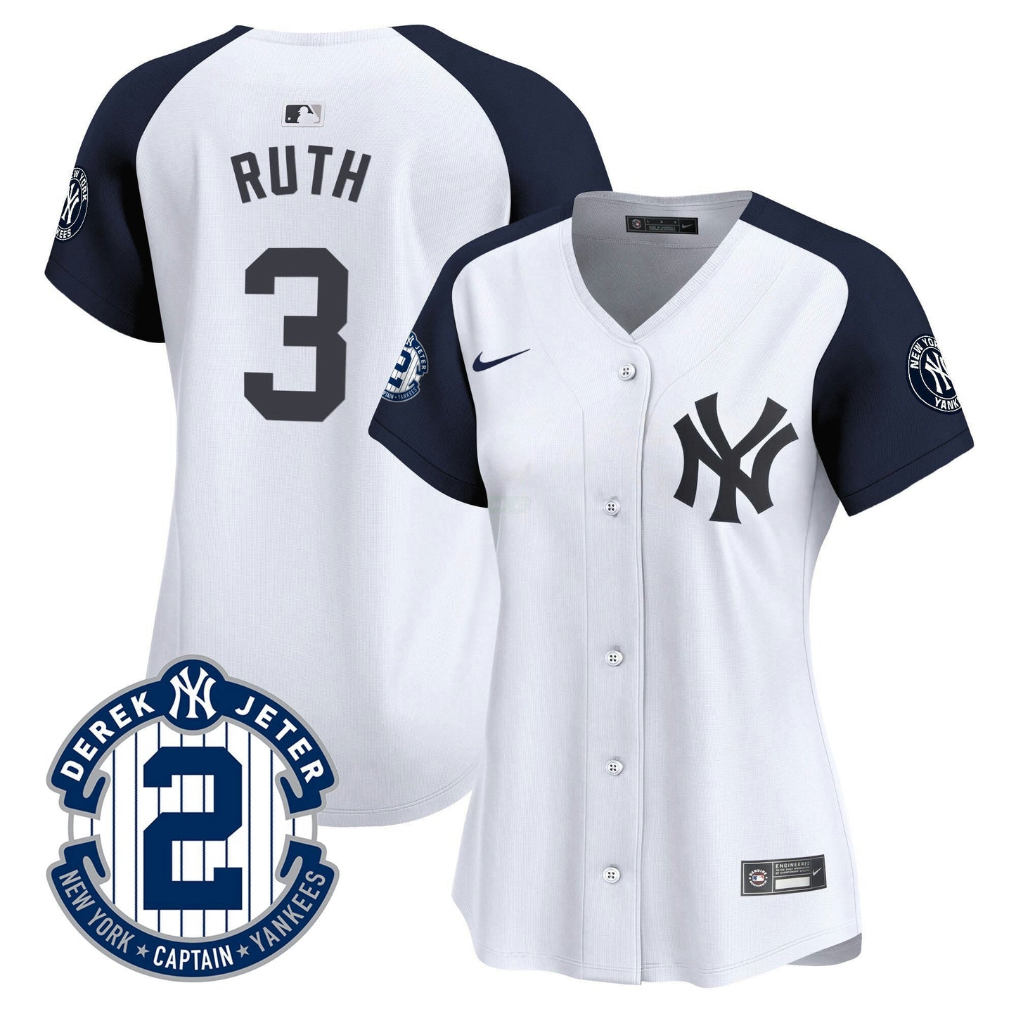 Camisa MLB Women’s New York Derek Jeter Patch Vapor Premier Limited Jersey