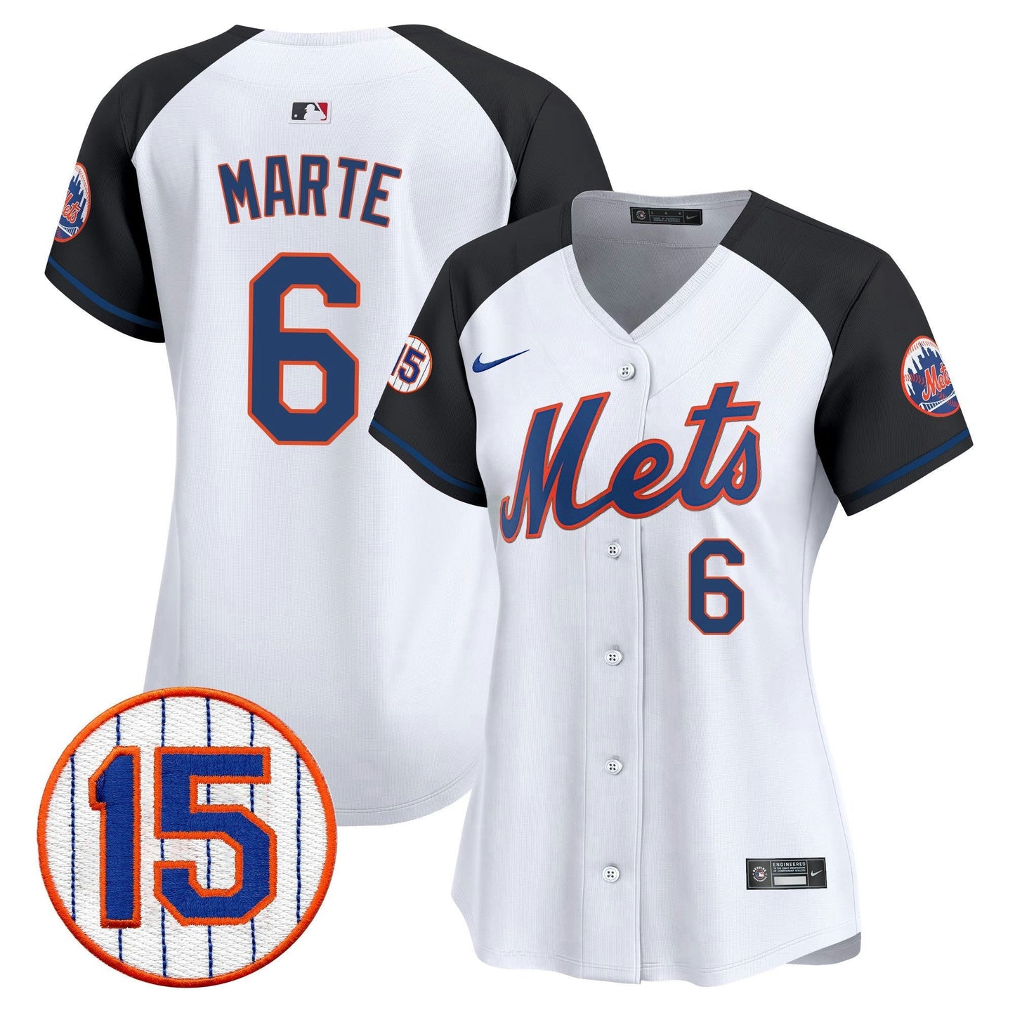 Camisa MLB Women’s New York Jerry Grote Patch Vapor Premier Limited Jersey