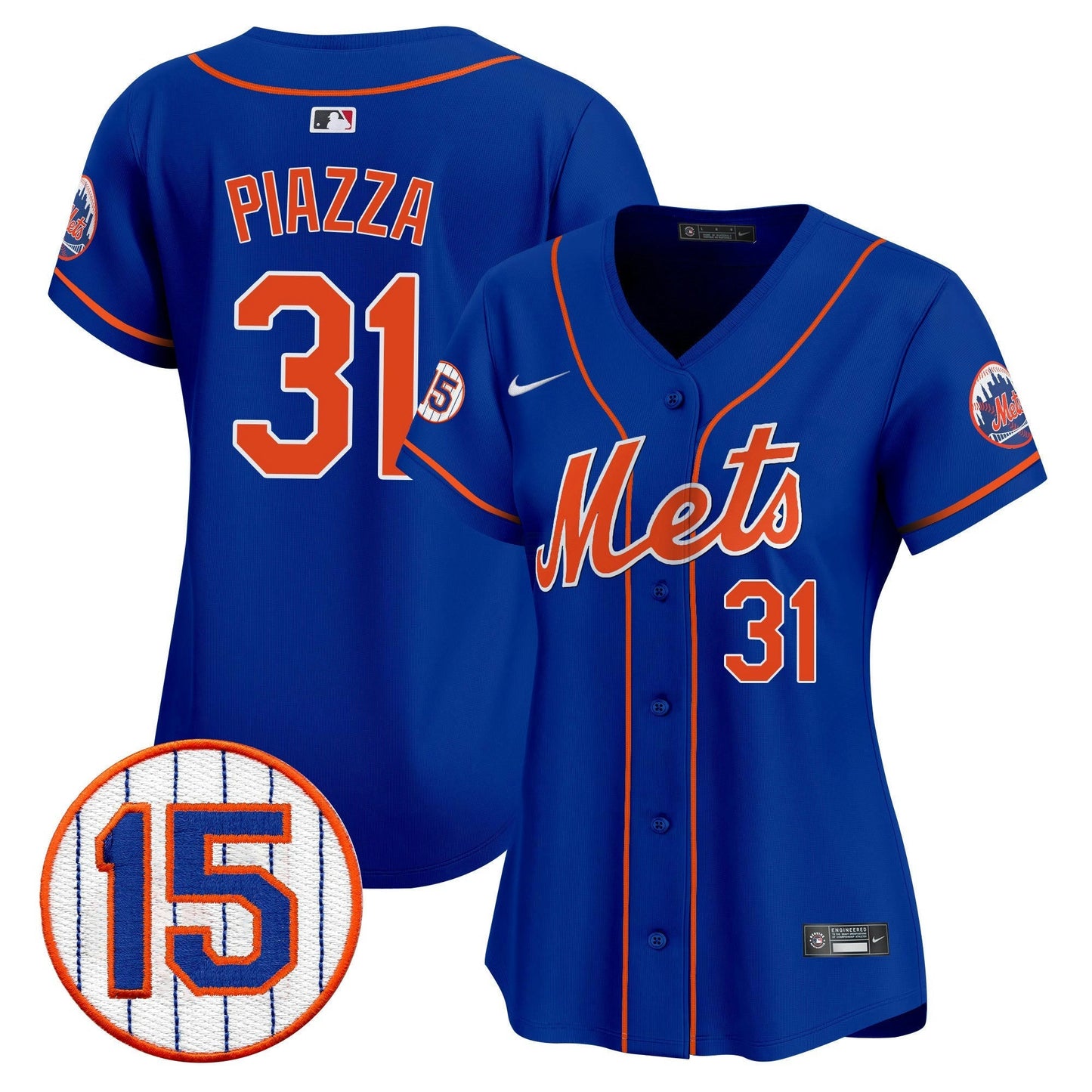 Camisa MLB Women’s New York Jerry Grote Patch Vapor Premier Limited Jersey