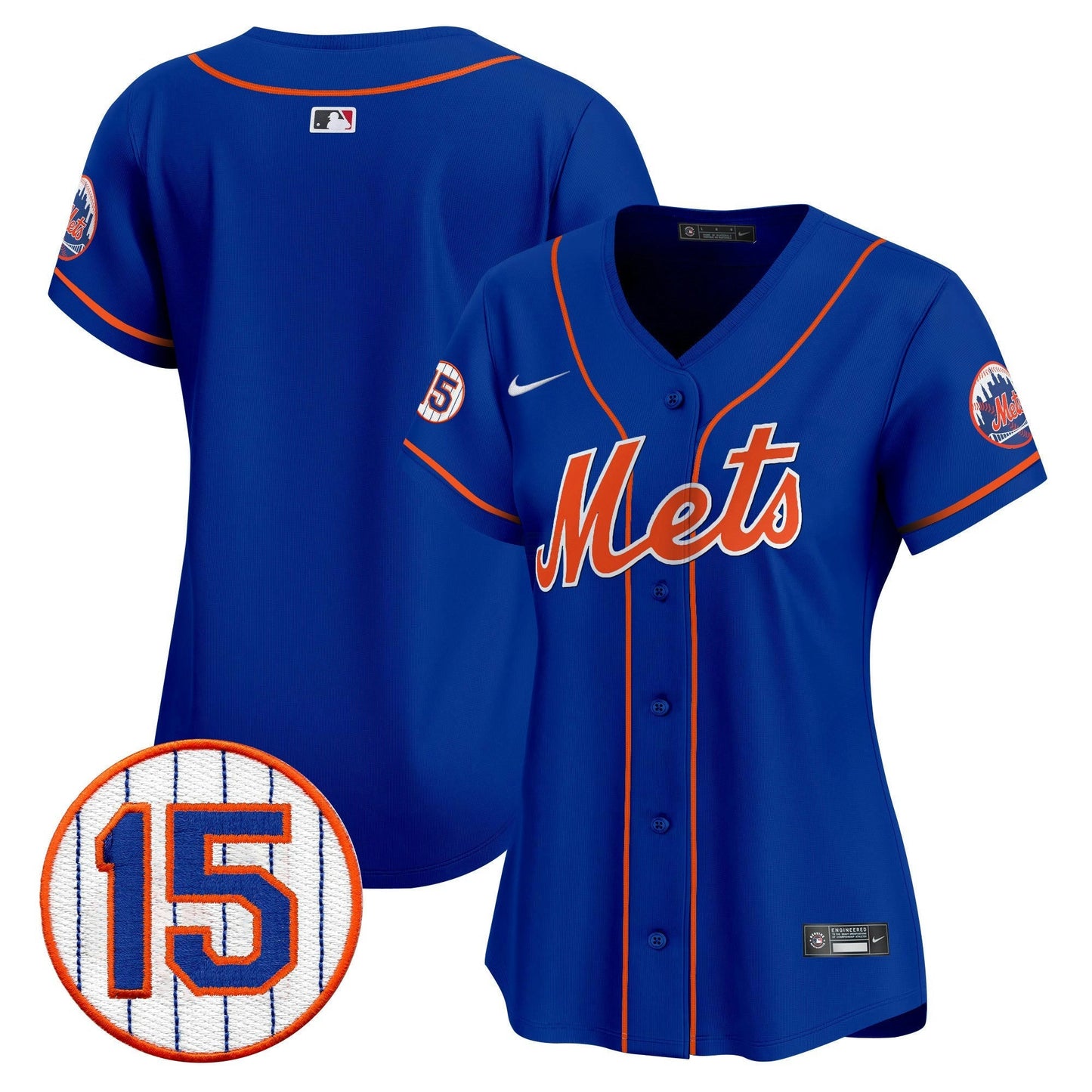 Camisa MLB Women’s New York Jerry Grote Patch Vapor Premier Limited Jersey