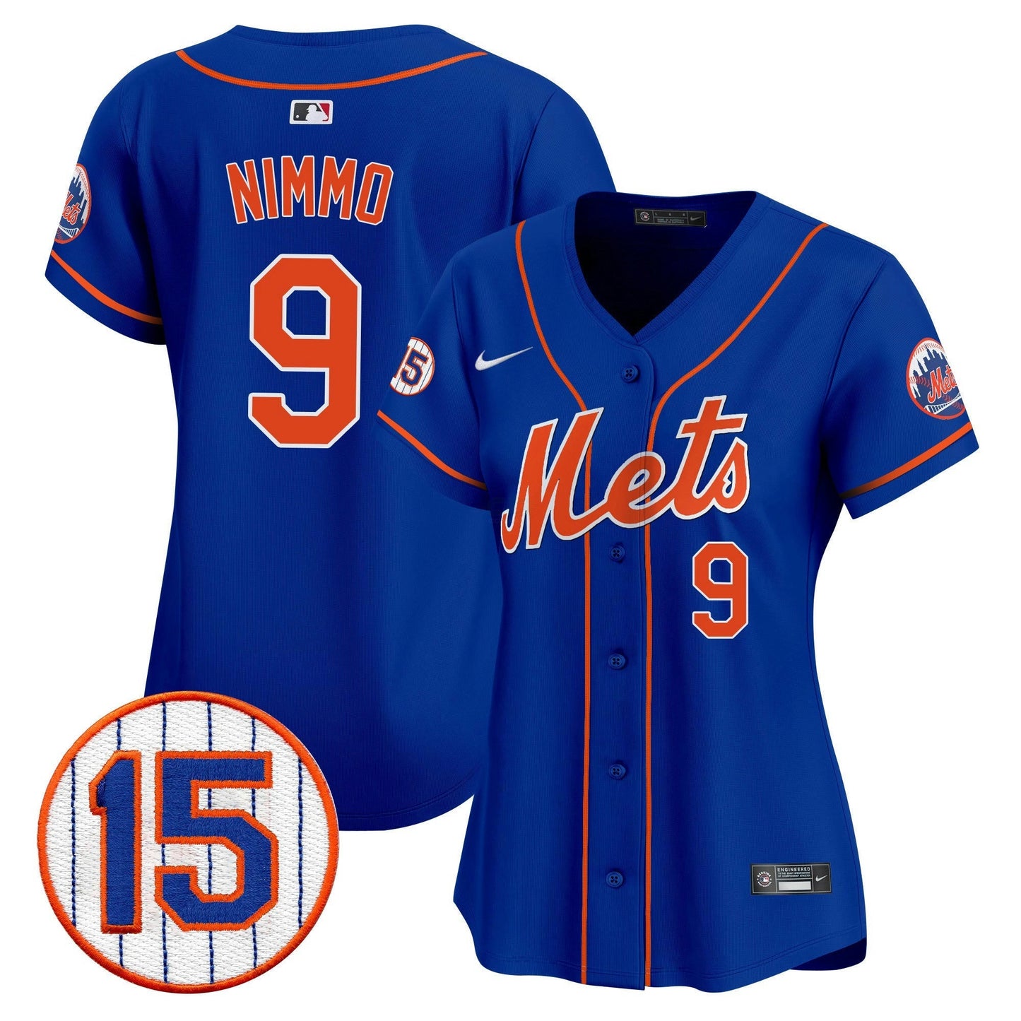 Camisa MLB Women’s New York Jerry Grote Patch Vapor Premier Limited Jersey