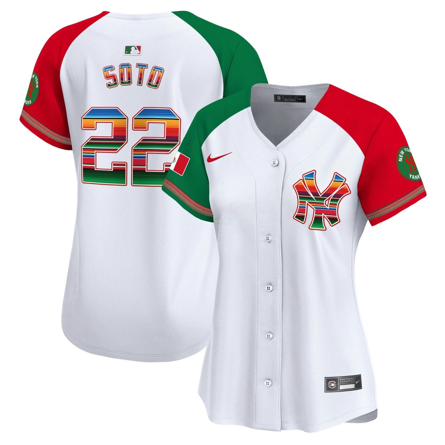 Camisa MLB Women’s New York Mexico Vapor Premier Limited Jersey