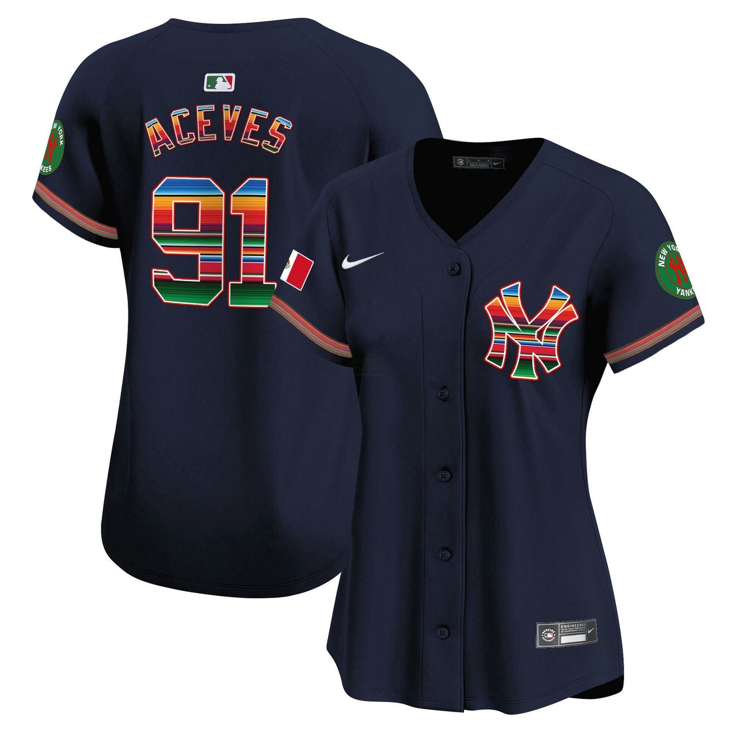 Camisa MLB Women’s New York Mexico Vapor Premier Limited Jersey