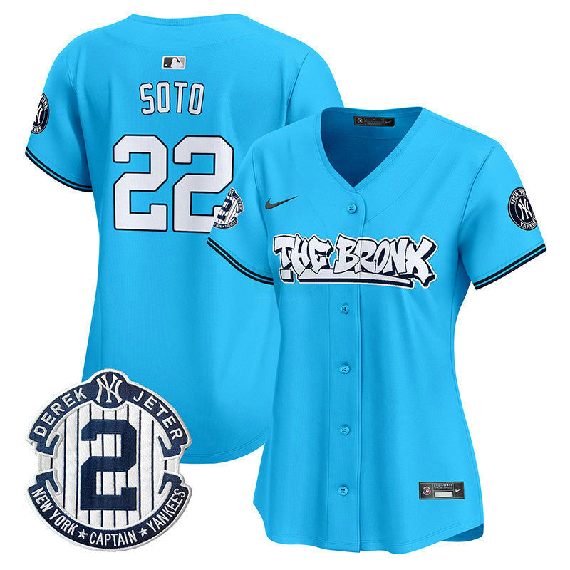 Camisa MLB Women’s New York The Bronx Graffiti Vapor Premier Limited Jersey