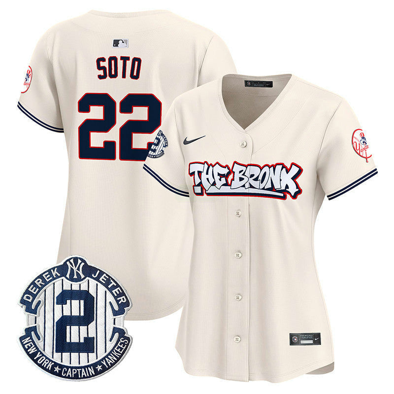 Camisa MLB Women’s New York The Bronx Graffiti Vapor Premier Limited Jersey V2