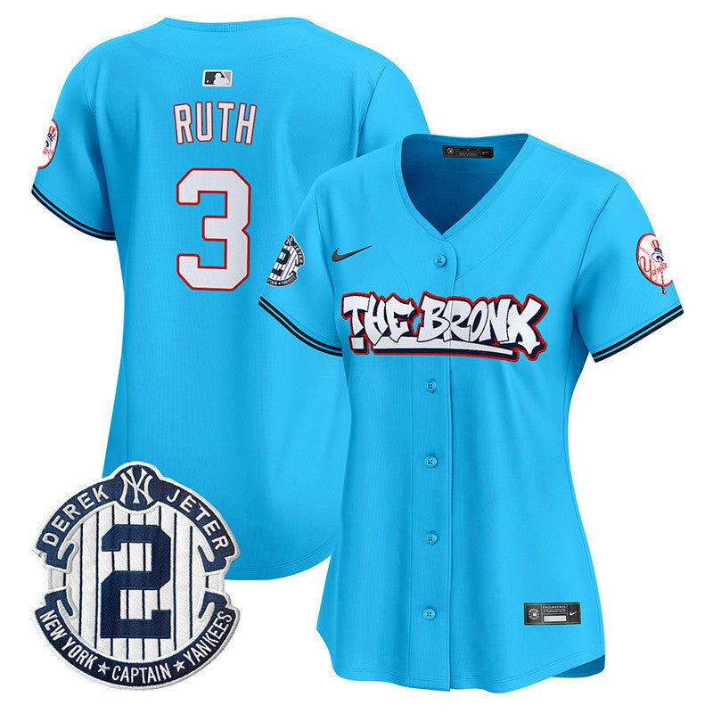 Camisa MLB Women’s New York The Bronx Graffiti Vapor Premier Limited Jersey V2