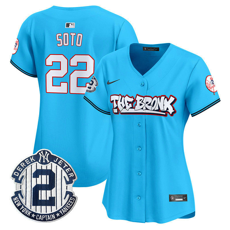 Camisa MLB Women’s New York The Bronx Graffiti Vapor Premier Limited Jersey V2