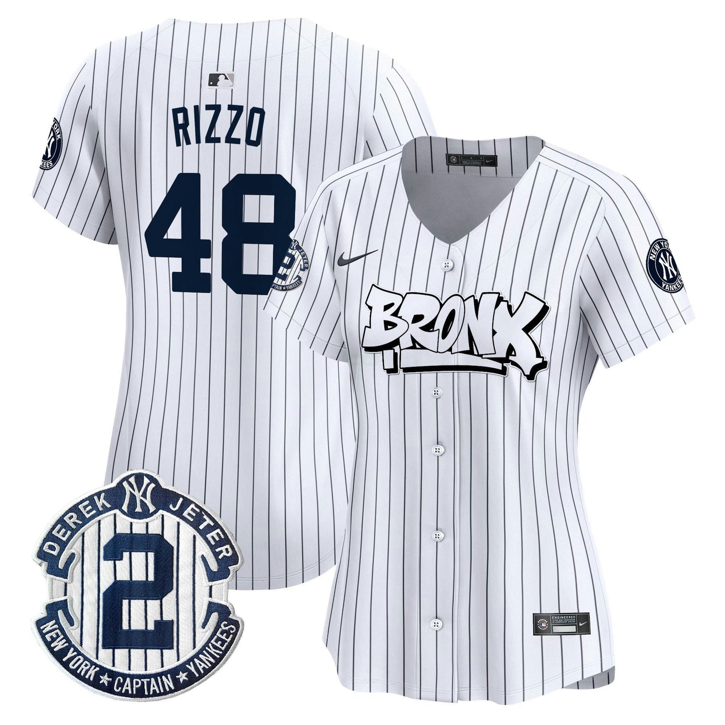 Camisa MLB Women’s New York The Bronx Graffiti Vapor Premier Limited Jersey V3