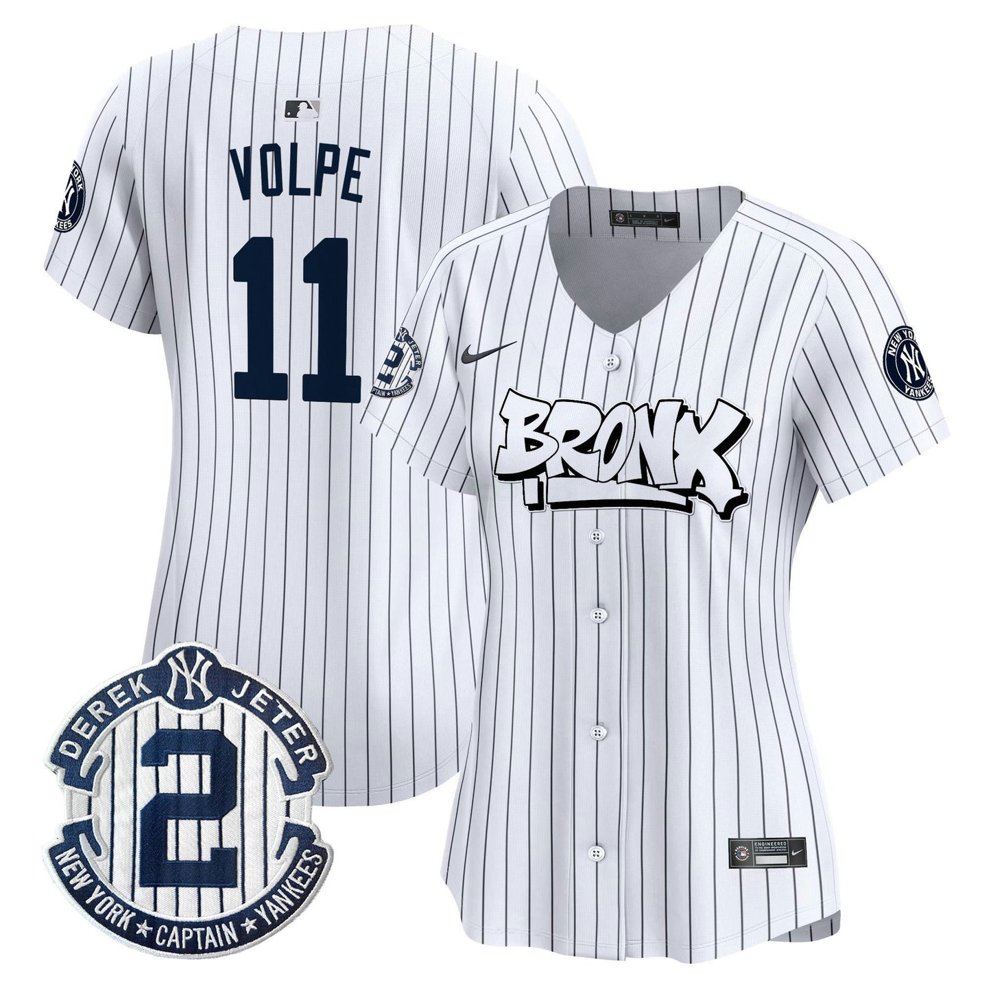 Camisa MLB Women’s New York The Bronx Graffiti Vapor Premier Limited Jersey V3