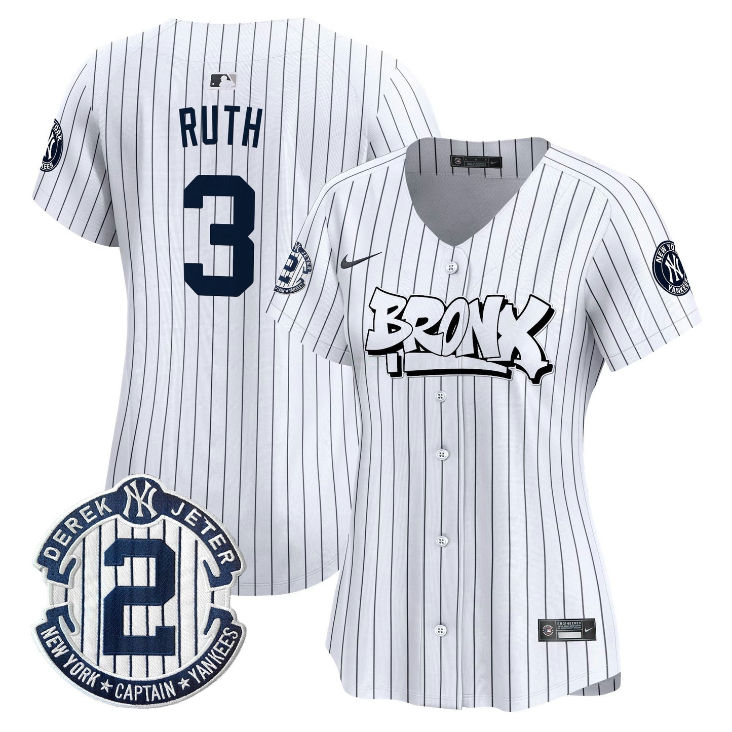 Camisa MLB Women’s New York The Bronx Graffiti Vapor Premier Limited Jersey V3