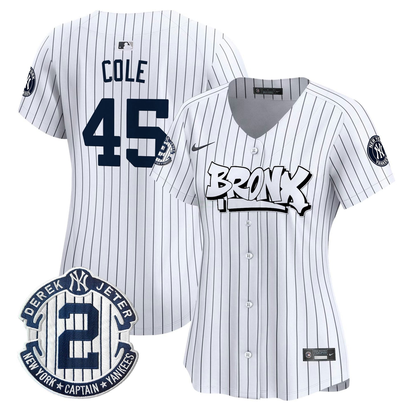 Camisa MLB Women’s New York The Bronx Graffiti Vapor Premier Limited Jersey V3