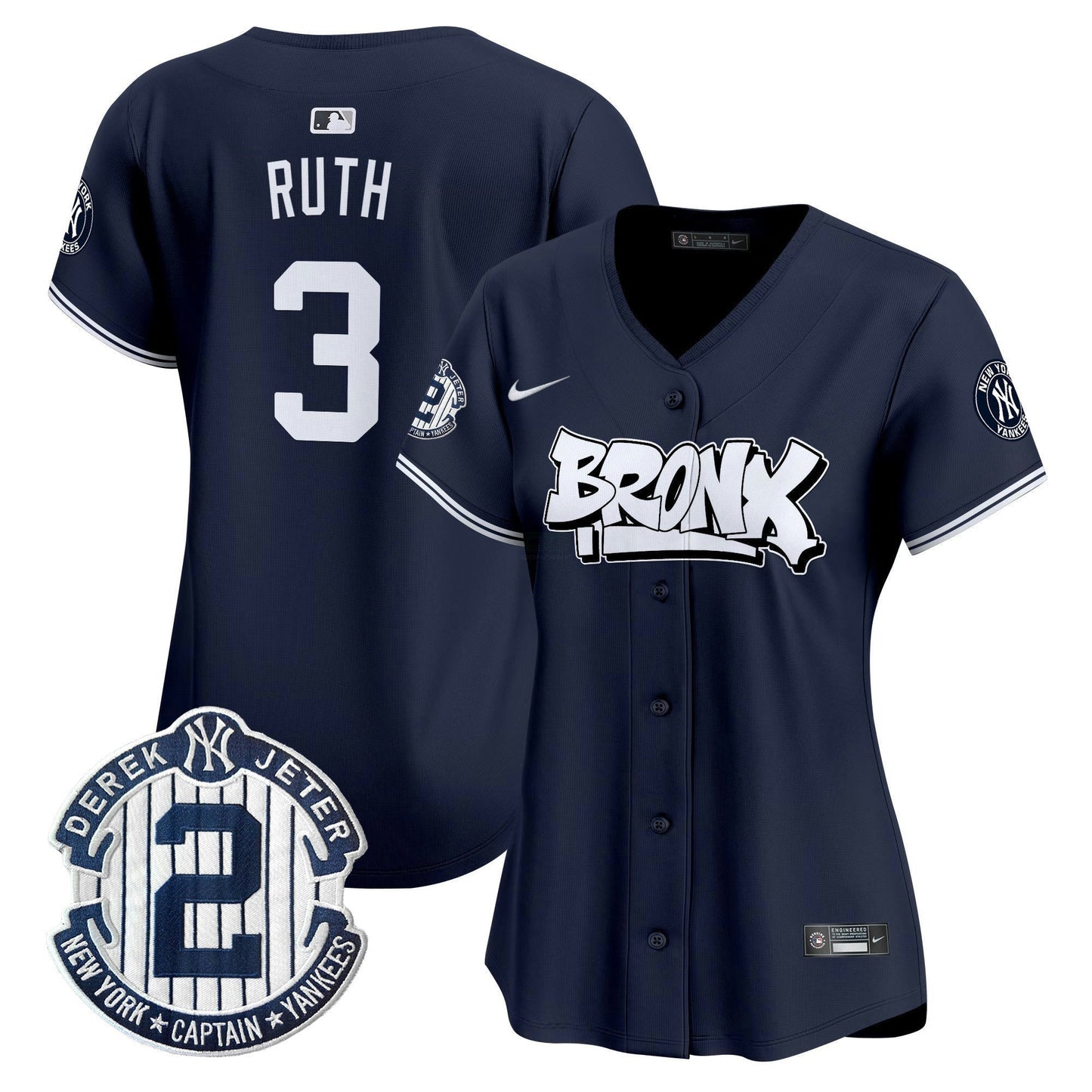 Camisa MLB Women’s New York The Bronx Graffiti Vapor Premier Limited Jersey V3