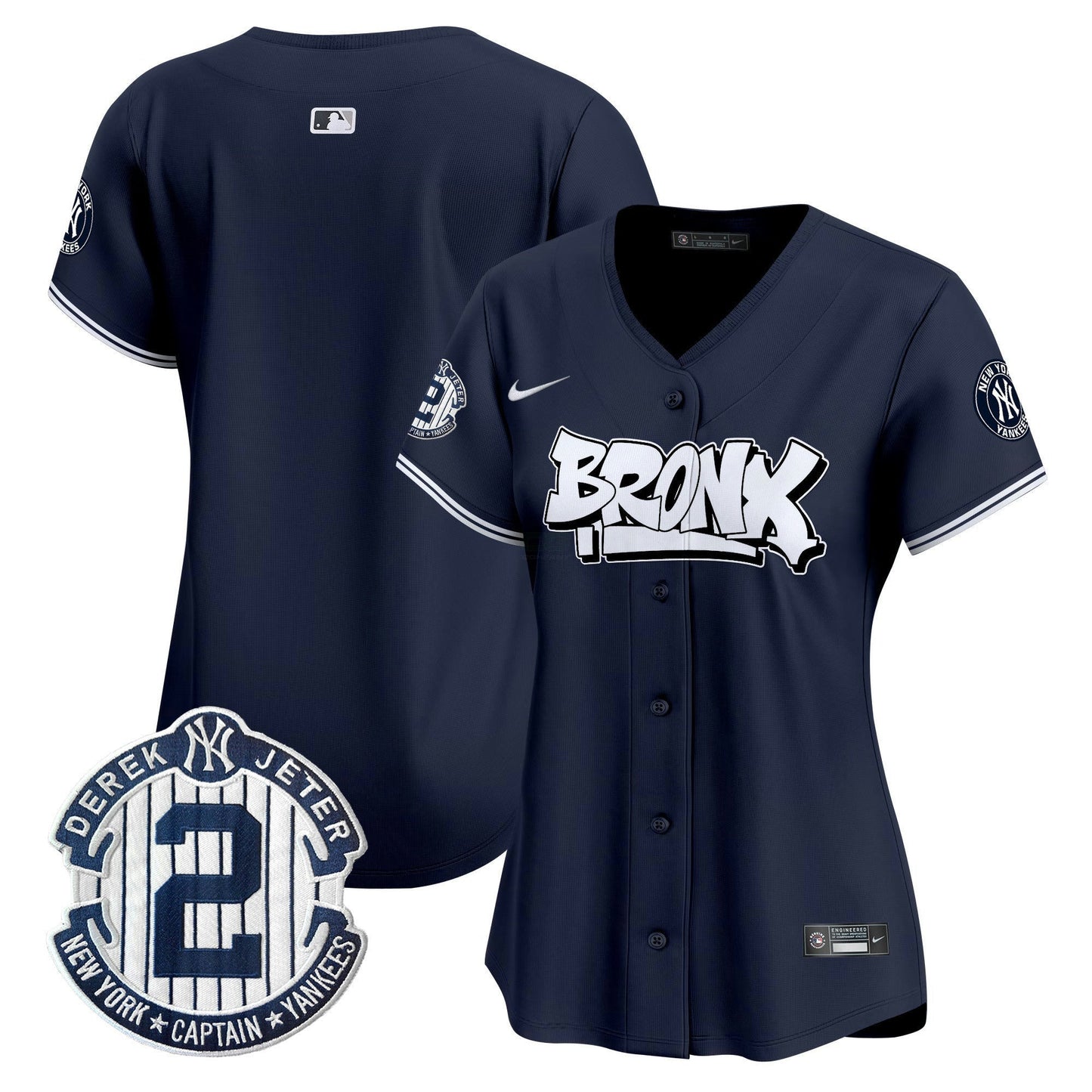 Camisa MLB Women’s New York The Bronx Graffiti Vapor Premier Limited Jersey V3
