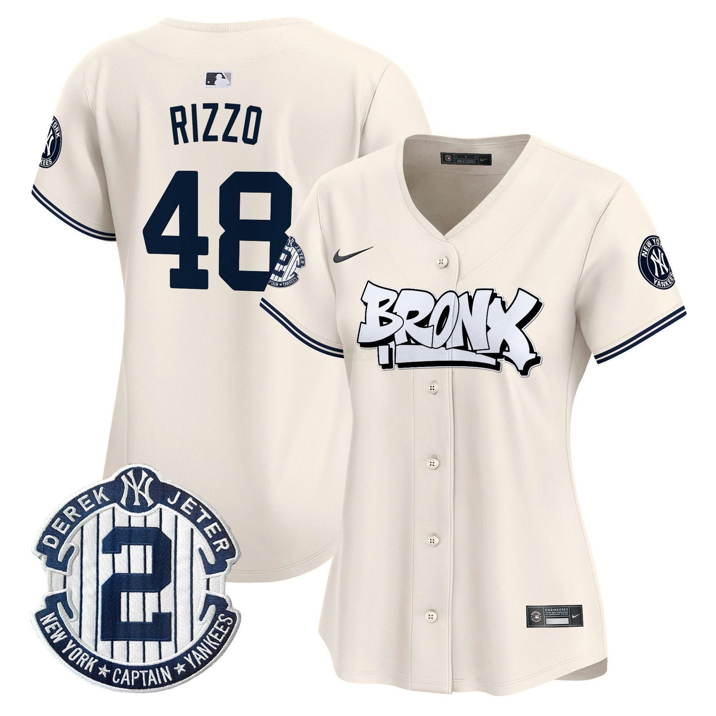 Camisa MLB Women’s New York The Bronx Graffiti Vapor Premier Limited Jersey V3