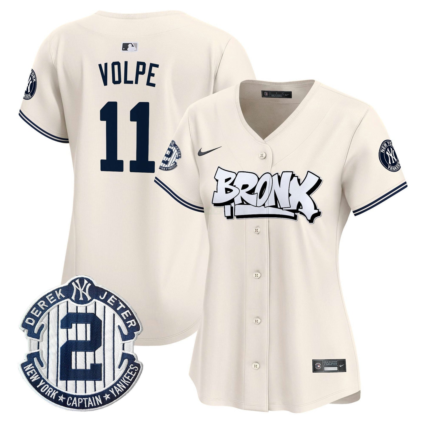 Camisa MLB Women’s New York The Bronx Graffiti Vapor Premier Limited Jersey V3
