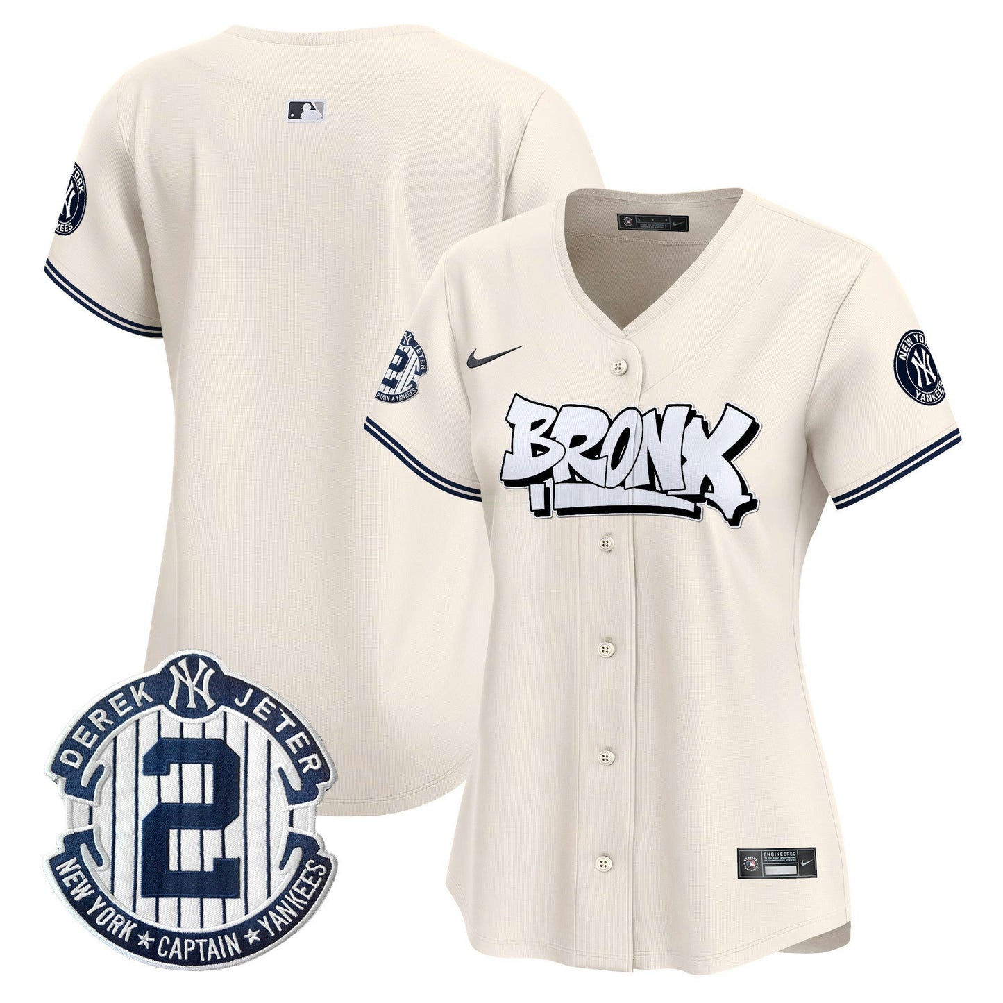 Camisa MLB Women’s New York The Bronx Graffiti Vapor Premier Limited Jersey V3