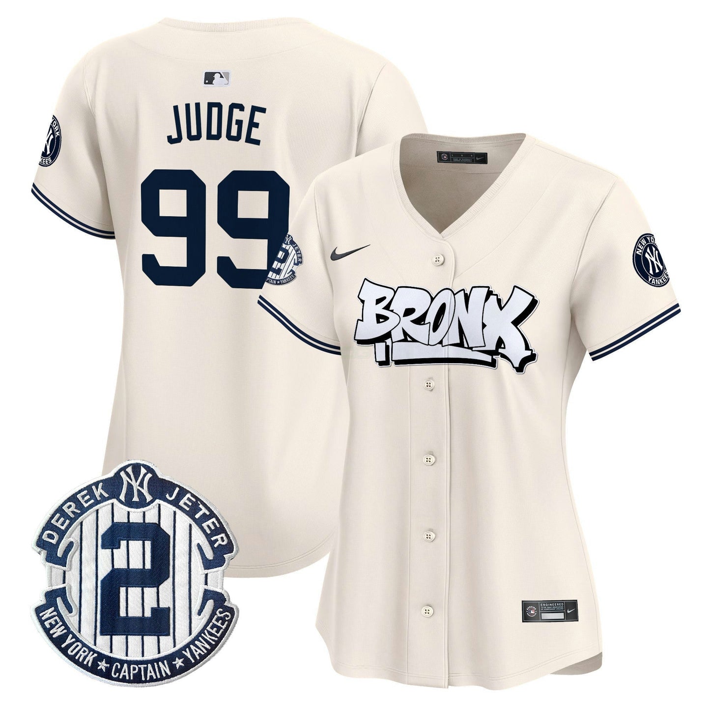 Camisa MLB Women’s New York The Bronx Graffiti Vapor Premier Limited Jersey V3
