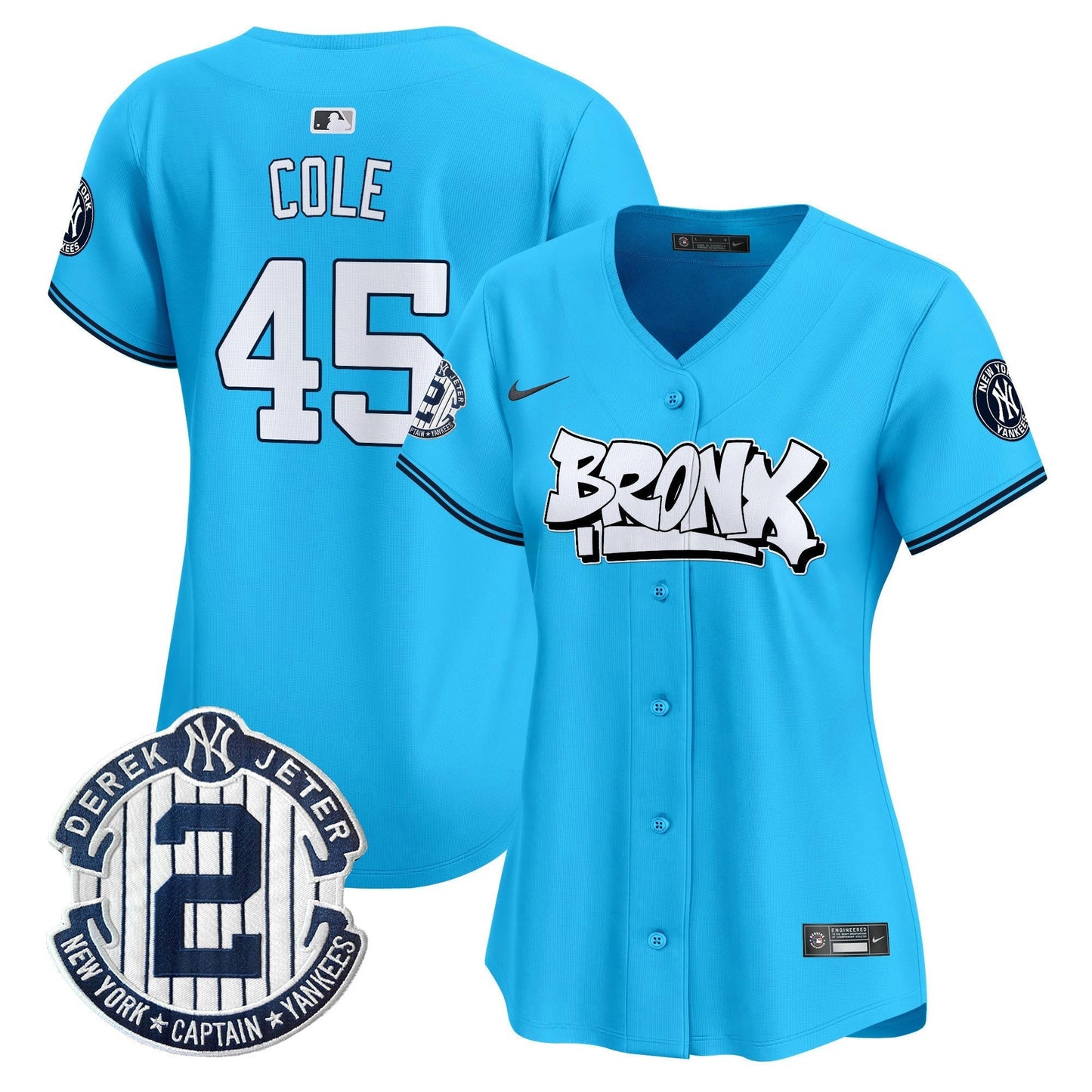 Camisa MLB Women’s New York The Bronx Graffiti Vapor Premier Limited Jersey V3