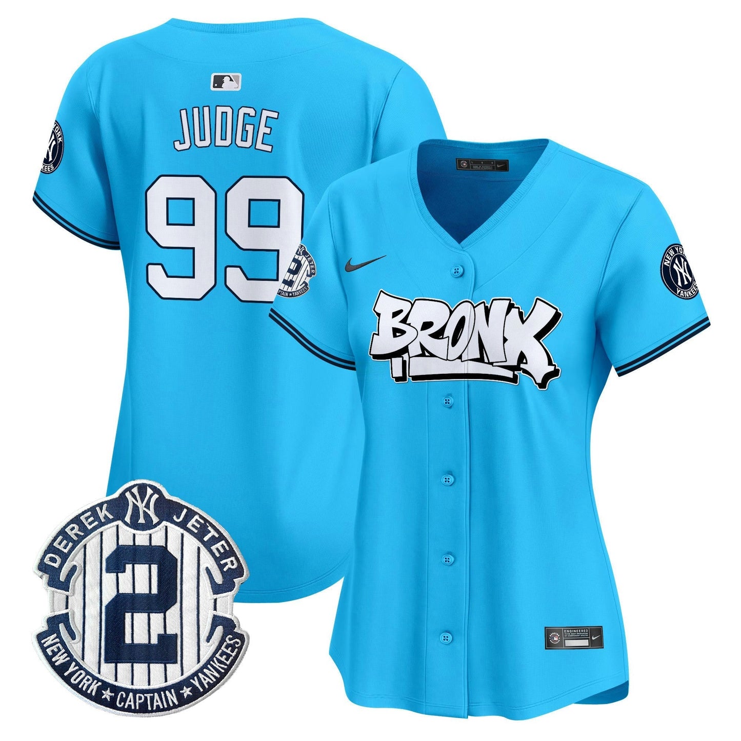 Camisa MLB Women’s New York The Bronx Graffiti Vapor Premier Limited Jersey V3