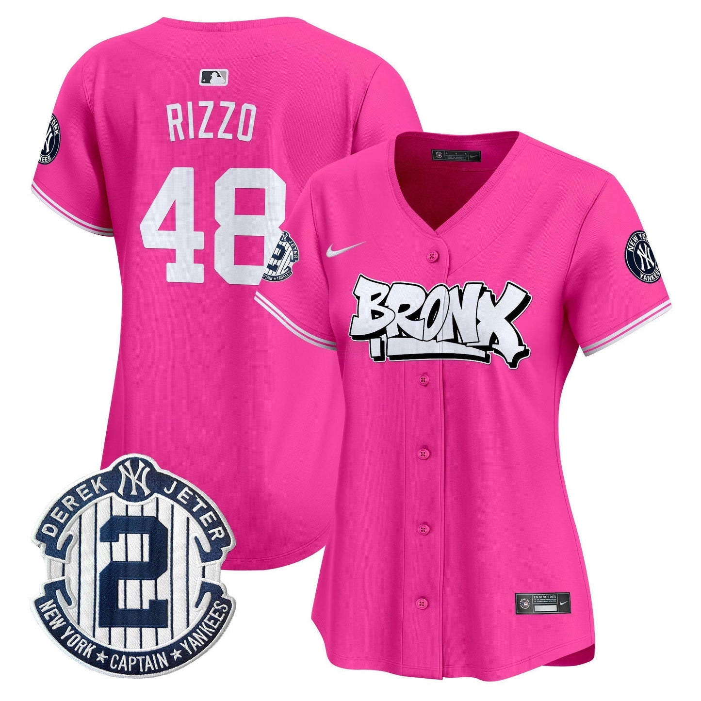 Camisa MLB Women’s New York The Bronx Graffiti Vapor Premier Limited Jersey V3