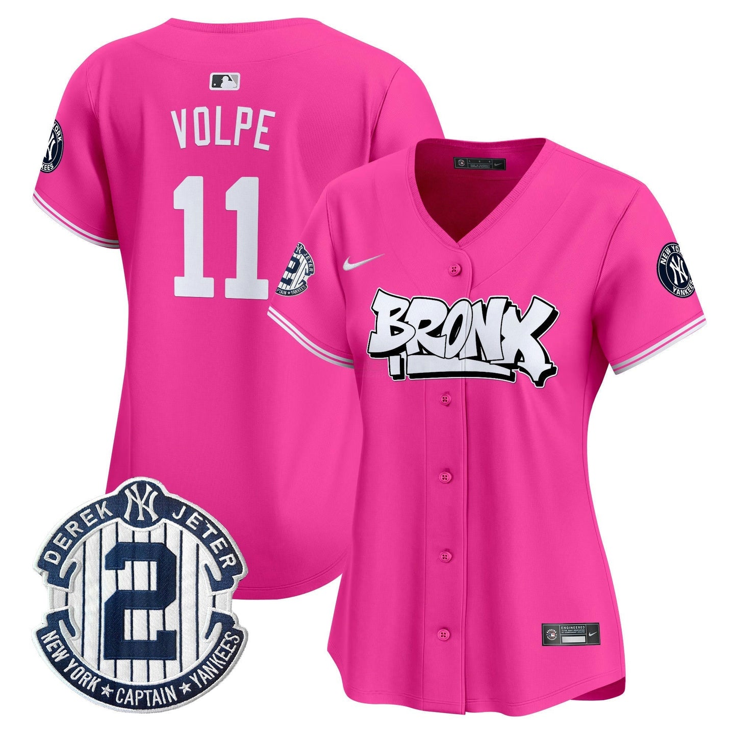 Camisa MLB Women’s New York The Bronx Graffiti Vapor Premier Limited Jersey V3