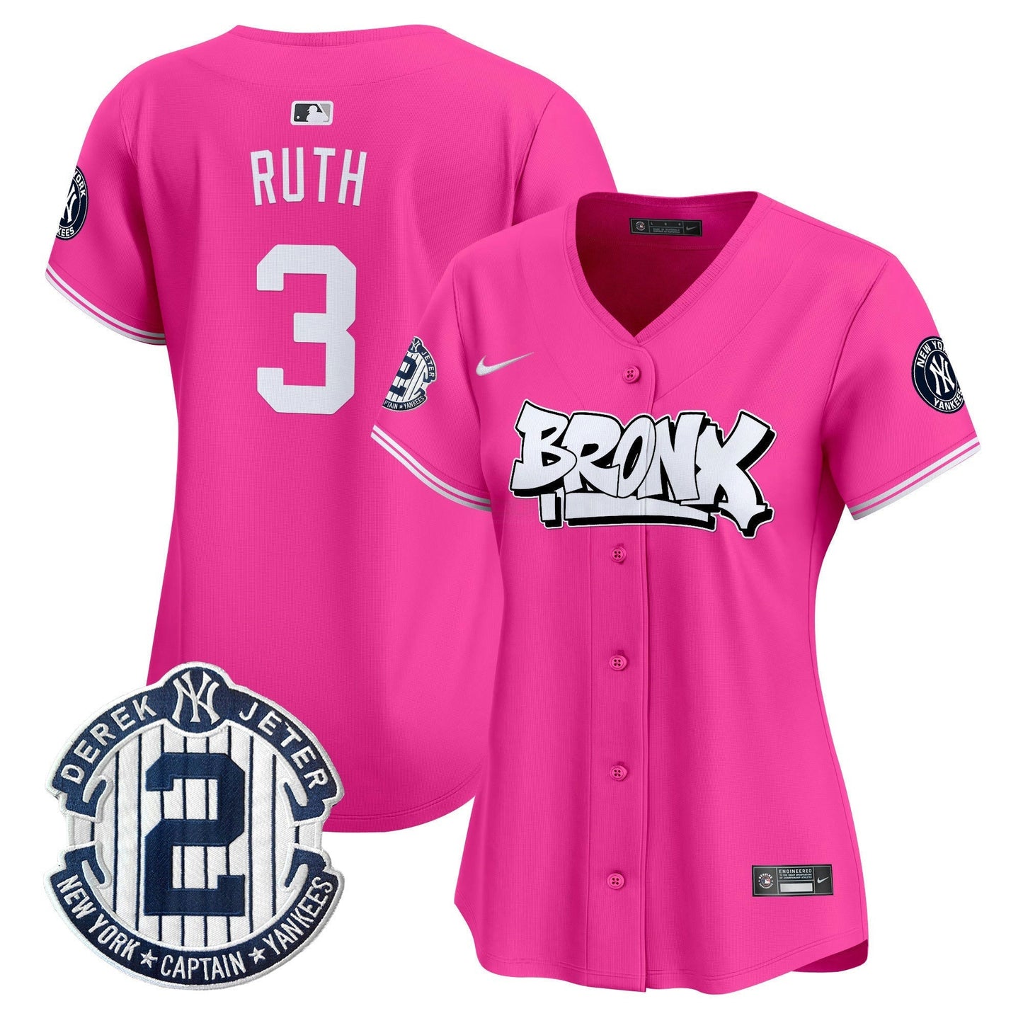 Camisa MLB Women’s New York The Bronx Graffiti Vapor Premier Limited Jersey V3