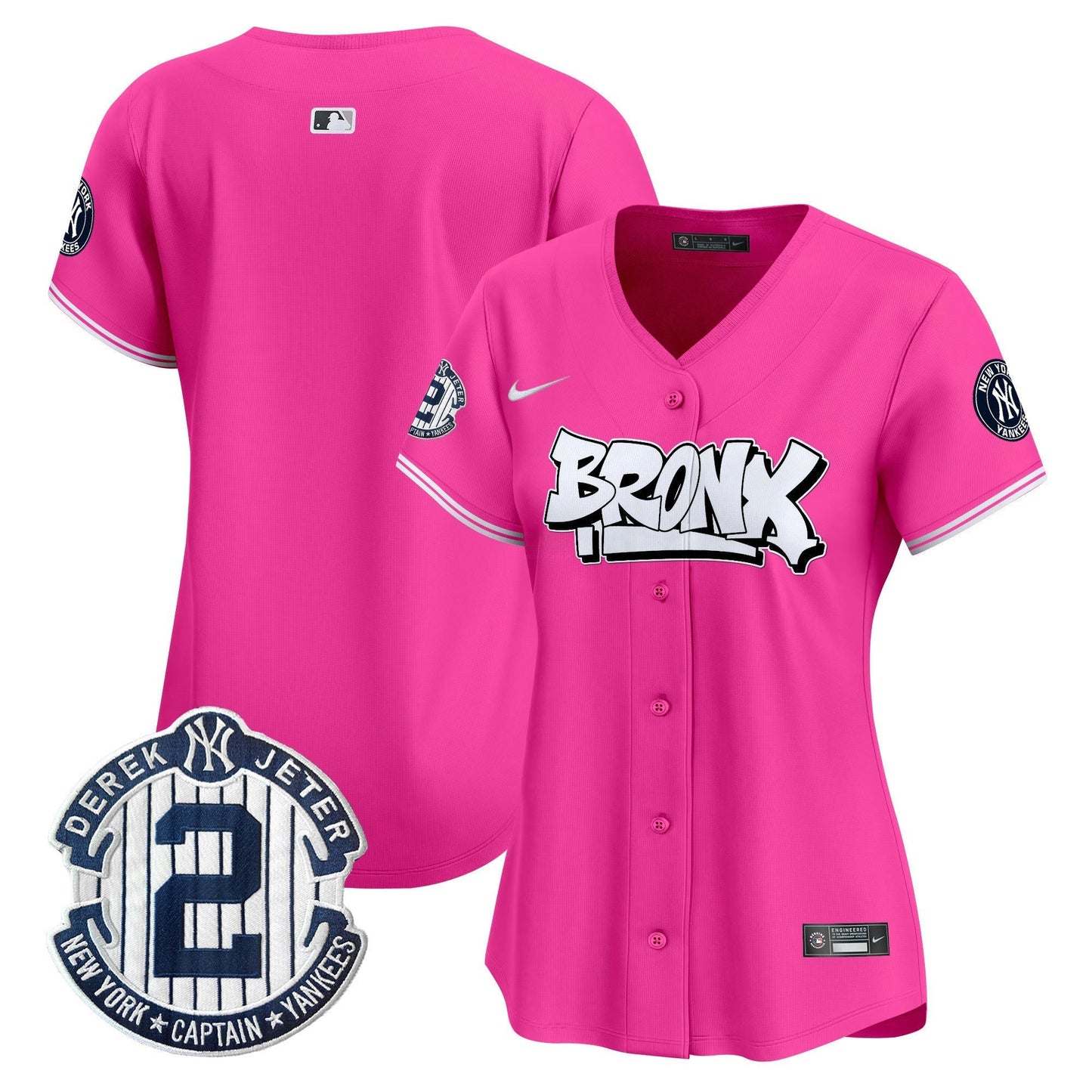 Camisa MLB Women’s New York The Bronx Graffiti Vapor Premier Limited Jersey V3