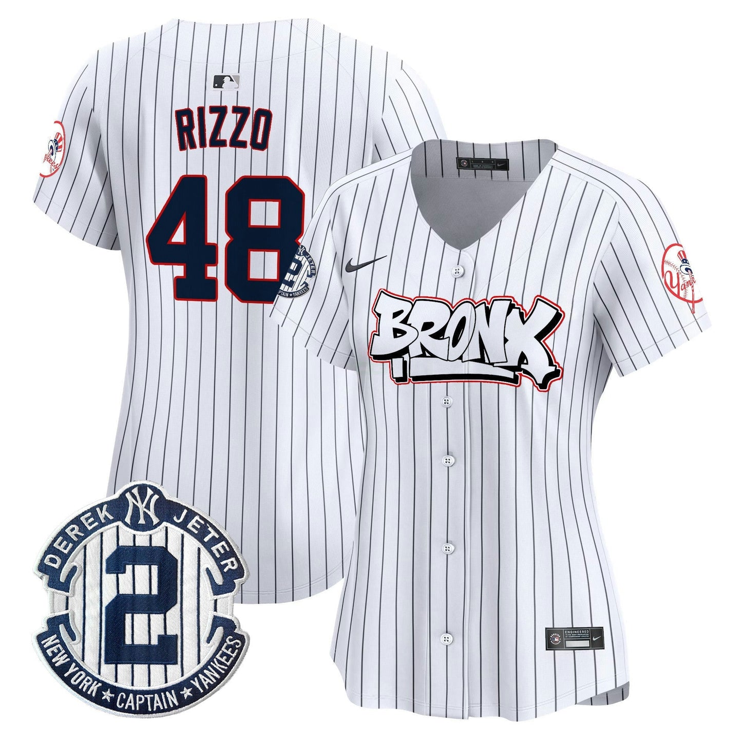 Camisa MLB Women’s New York The Bronx Graffiti Vapor Premier Limited Jersey V4
