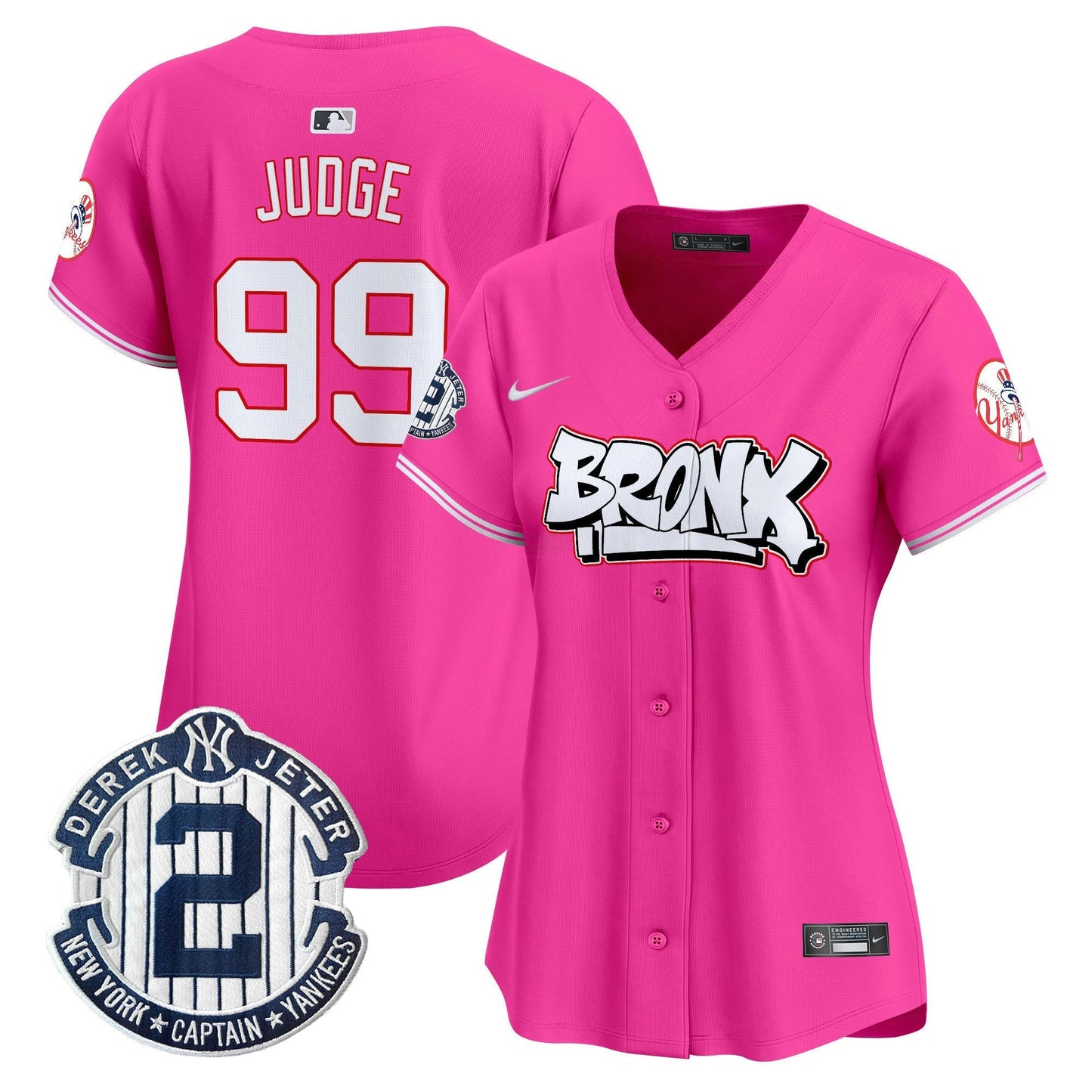 Camisa MLB Women’s New York The Bronx Graffiti Vapor Premier Limited Jersey V4