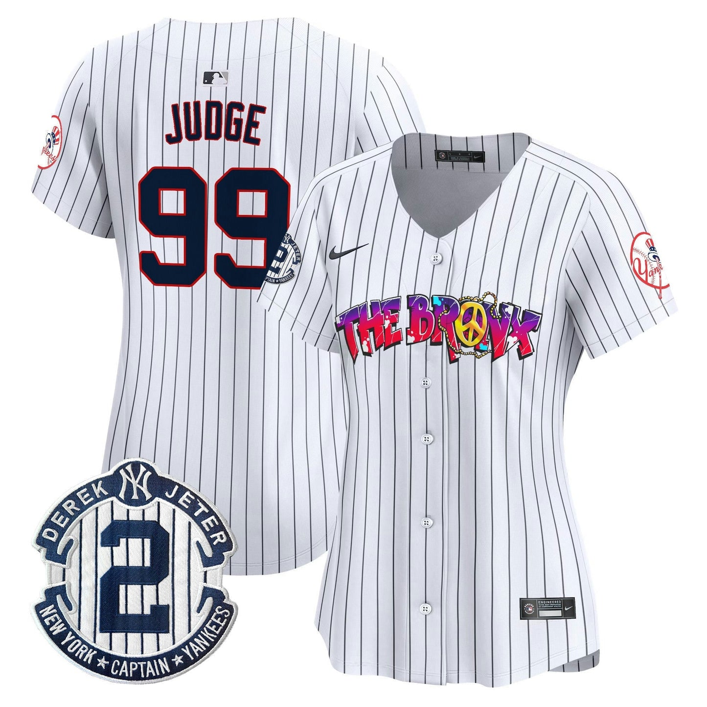Camisa MLB Women’s New York The Bronx Graffiti Vapor Premier Limited Jersey V7