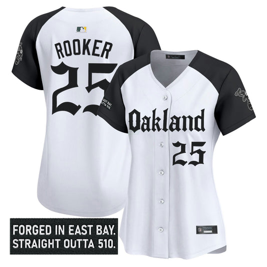 Camisa MLB Women’s Oakland ‘Gothic East Bay Edition’ Vapor Premier Limited Jersey