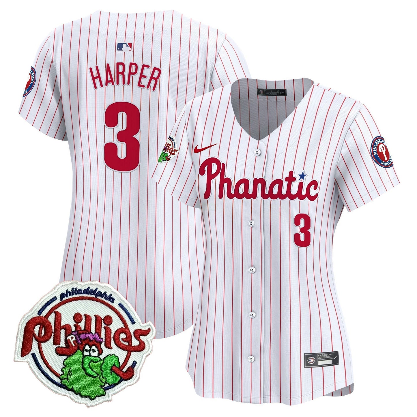Camisa MLB Women’s Phanatic Patch Vapor Premier Limited Jersey