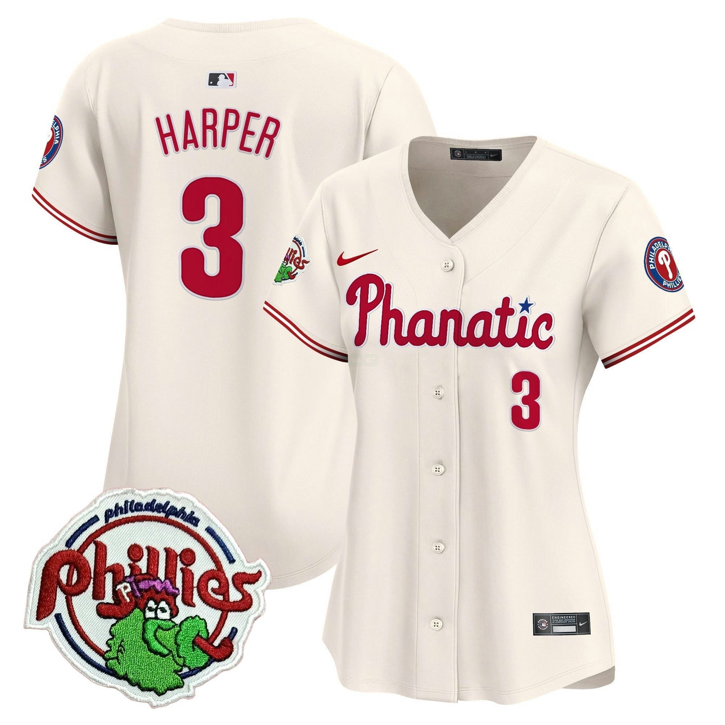 Camisa MLB Women’s Phanatic Patch Vapor Premier Limited Jersey