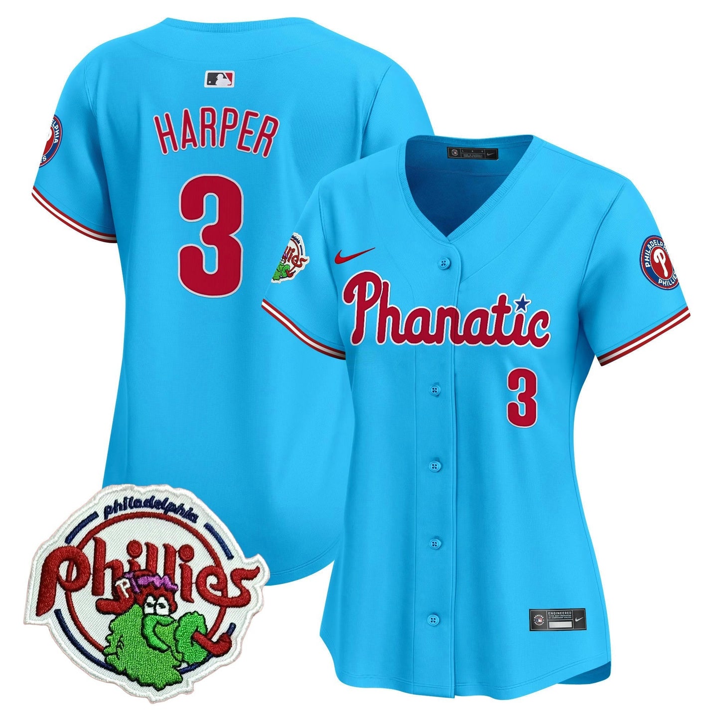 Camisa MLB Women’s Phanatic Patch Vapor Premier Limited Jersey