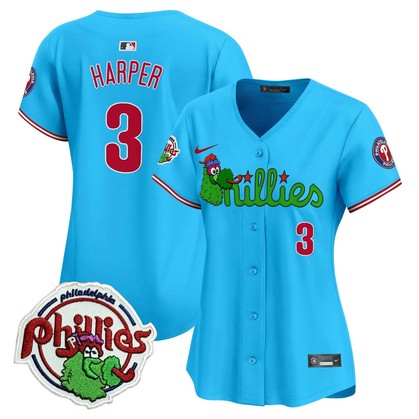 Camisa MLB Women’s Phanatic Patch Vapor Premier Limited Jersey V3