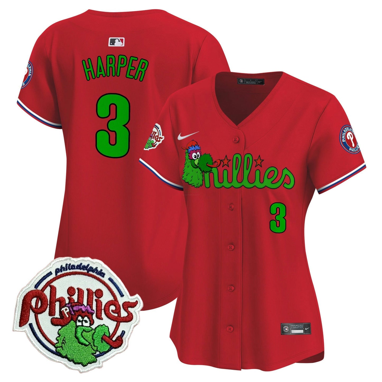 Camisa MLB Women’s Phanatic Patch Vapor Premier Limited Jersey V3