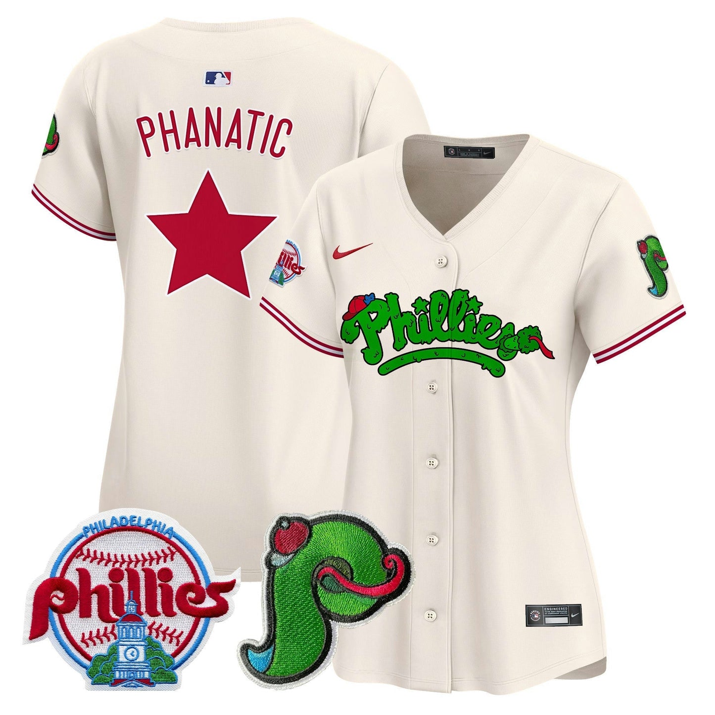 Camisa MLB Women’s Phanatic Patch Vapor Premier Limited Jersey V4