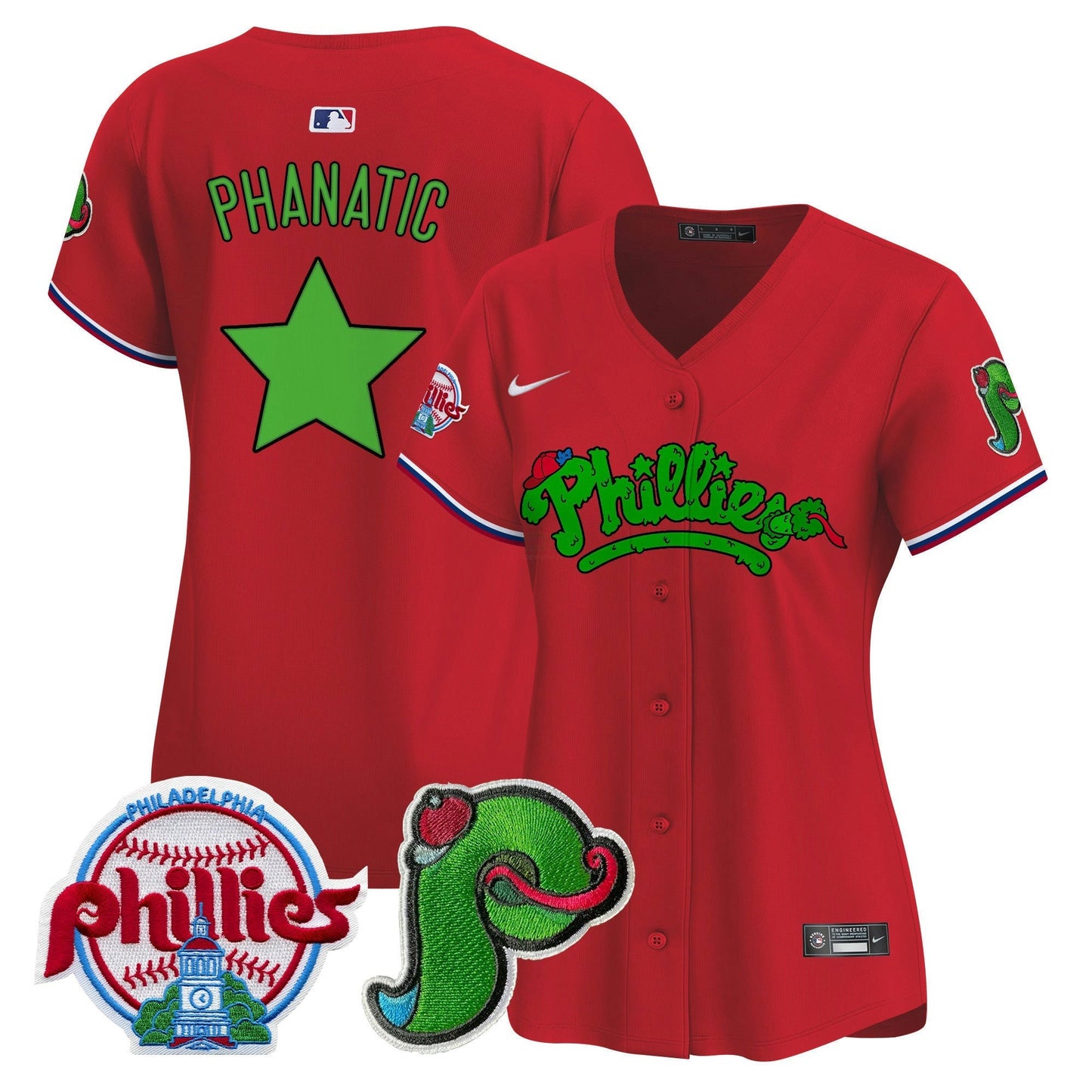 Camisa MLB Women’s Phanatic Patch Vapor Premier Limited Jersey V4