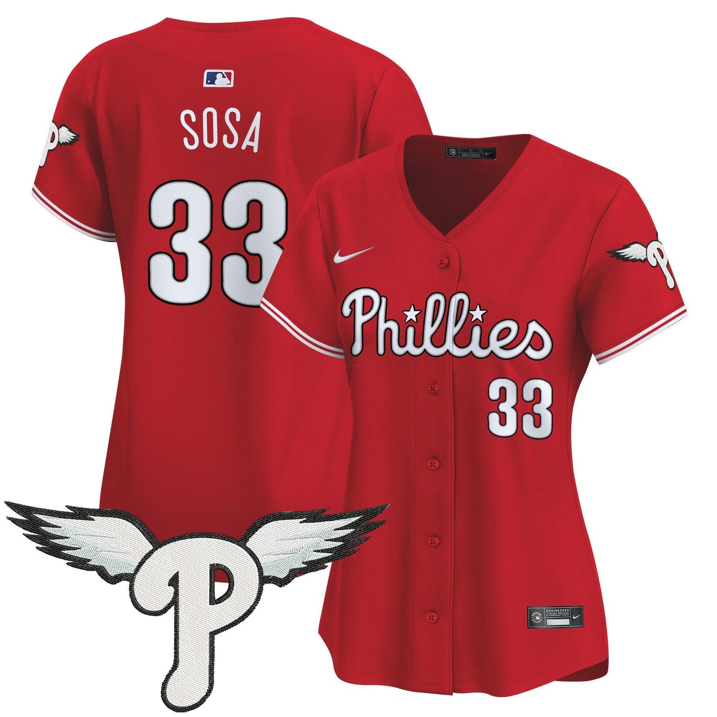 Camisa MLB Women’s Philadelphia 2025 Vapor Premier Limited Jersey