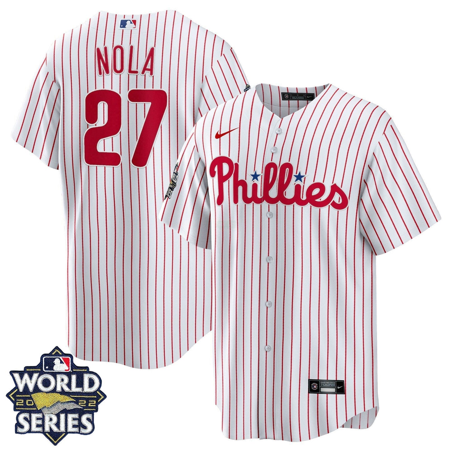 Camisa MLB Women’s Philadelphia Gold 2022 World Series Jersey