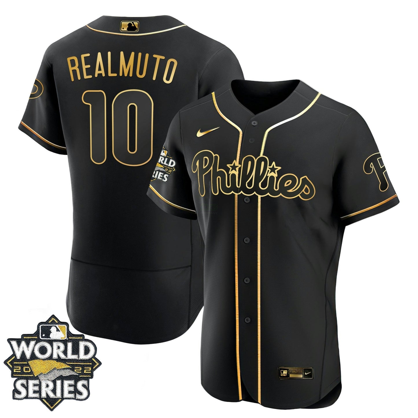 Camisa MLB Women’s Philadelphia Gold 2022 World Series Jersey