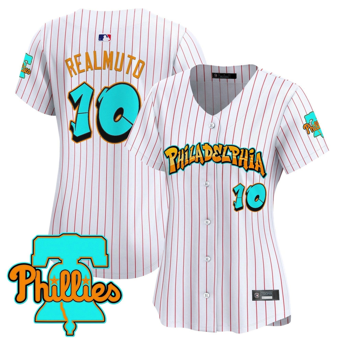 Camisa MLB Women’s Philadelphia ‘Graffiti Broad Street Edition’ Vapor Premier Limited Jersey