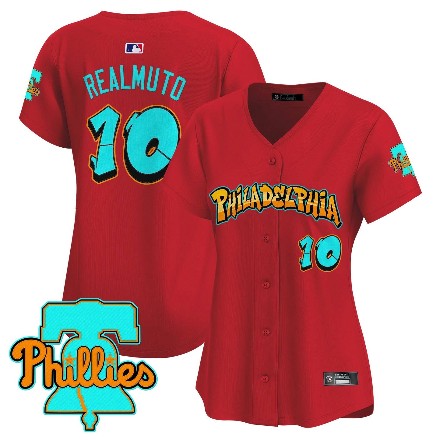 Camisa MLB Women’s Philadelphia ‘Graffiti Broad Street Edition’ Vapor Premier Limited Jersey